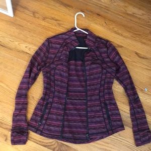 Lulu lemon multicolor athletic jacket